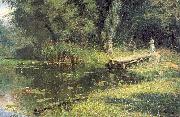 Polenov, Vasily Overgrown Pond oil painting